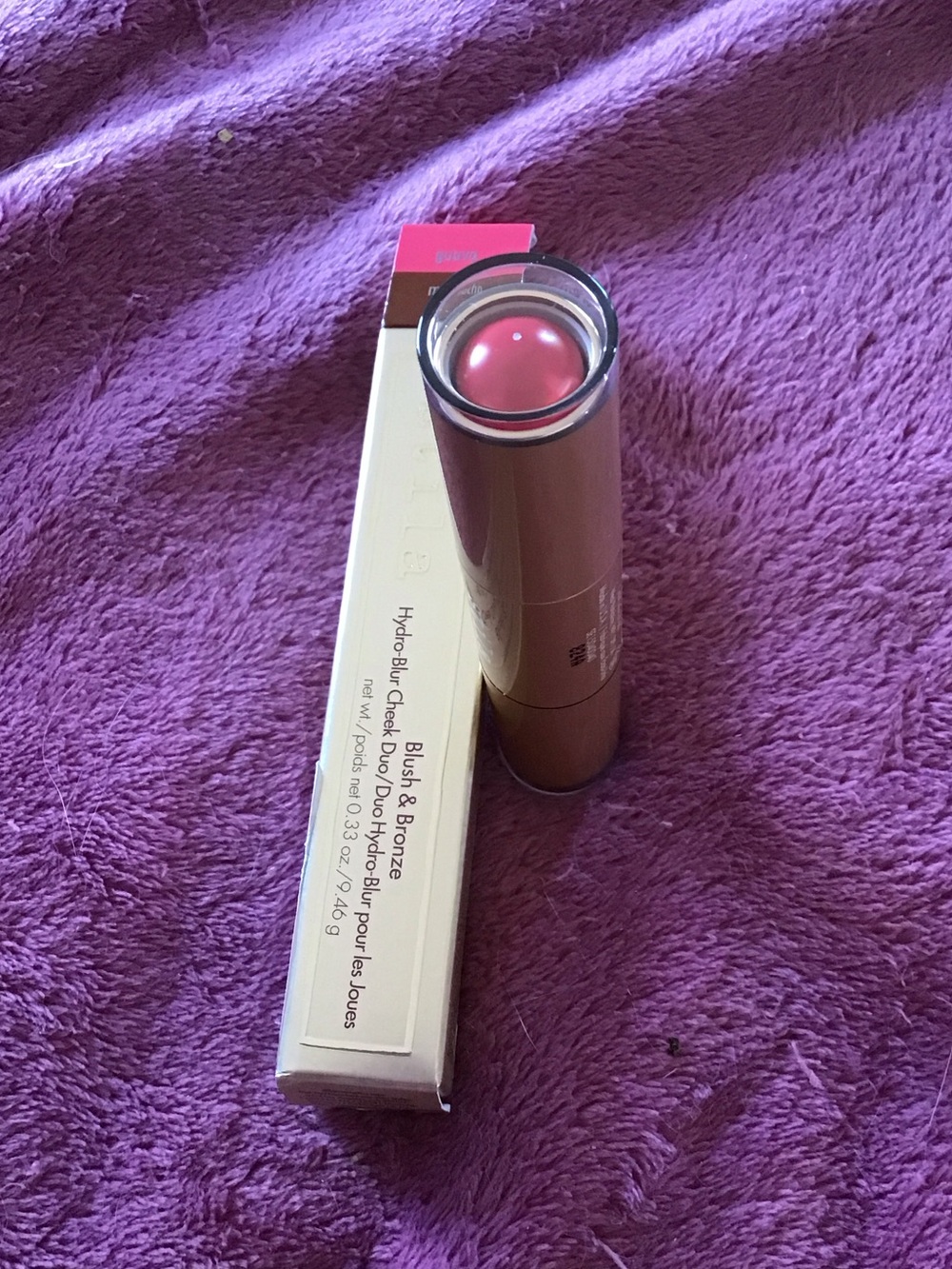 New Stila Pink Blush & Bronze Contour Stick Guava - Mocha